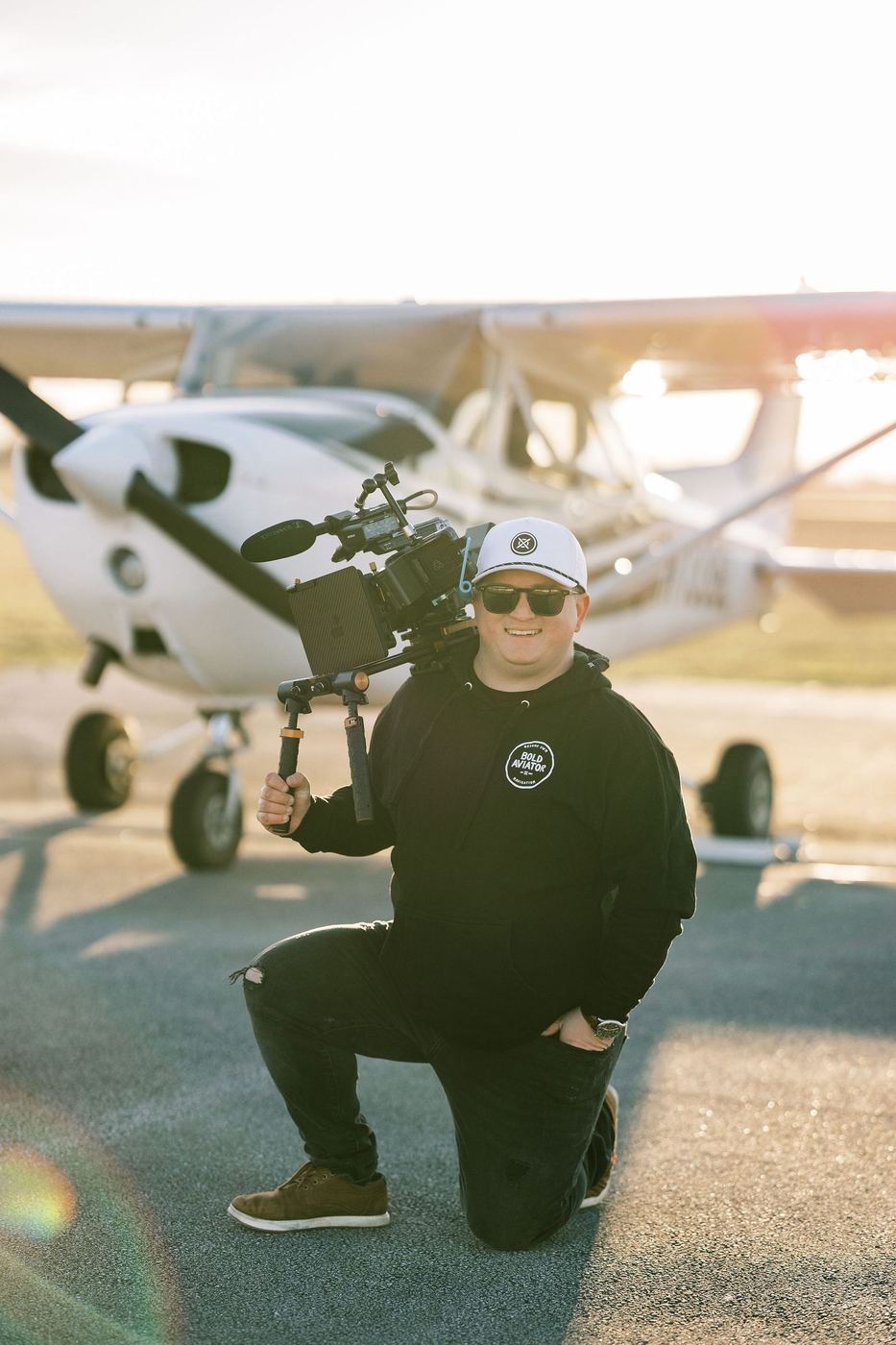 Kyle Newsom, aviation filmmaker and pilot